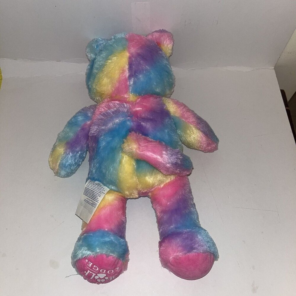 17" Build A Bear Great Wolf Lodge EXCLUSIVE RAINBOW Plush Limited Edition BAB - Picture 5 of 10